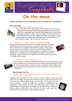 On the move - Maitland City Council