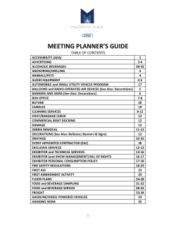 MEETING PLANNER`S GUIDE