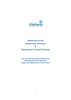 Publication in pdf format - Irish Congress of Trade Unions