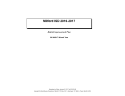 Milford ISD 2016-2017