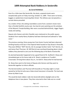 1899 Attempted Bank Robbery in