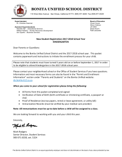 KP17 - Bonita Unified School District