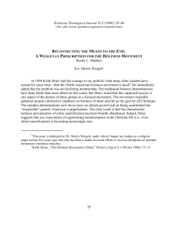 Reconnecting the Means to the End