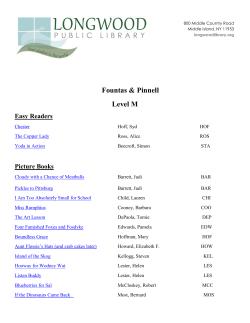 Level M - Longwood Public Library