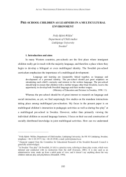 Polly Bjork-Willen - Universidade de Vigo