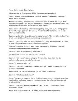 Annie Oakley meets Calamity Jane Annie Oakley, Cowboy 2