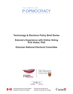 Read the brief - The Centre for e