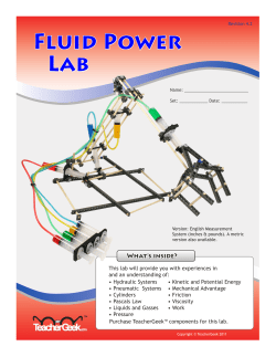 FLUID POwER LAb