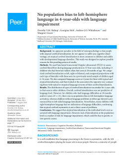 No population bias to left-hemisphere language in 4-year