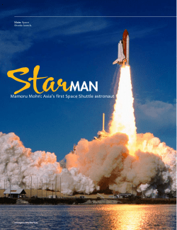 Mamoru Mohri: Asia`s first Space Shuttle astronaut