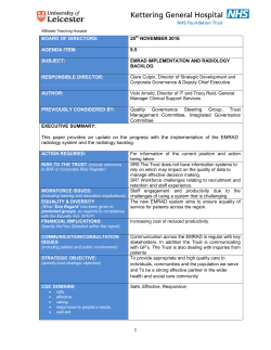 25th NOVEMBER 2016 AGENDA ITEM