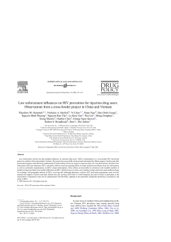 Hammet TM, Bartlett NA, Chen Y, Ngu D, Coung DD, Phuong NM