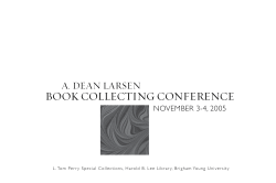 book collecting conference