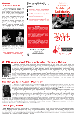 2014 Annual Report - Davis