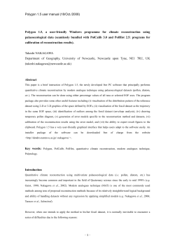 Polygon 1.5 user manual (18/Oct./2008) - 1