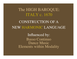 8. Corelli and Tonality