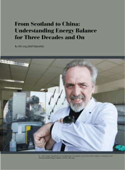 91 From Scotland to China - Understanding Energy Balance for