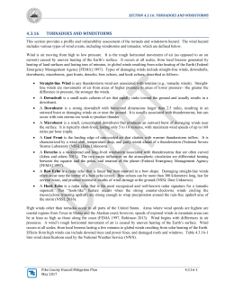 4.3.16 tornadoes and windstorms - Pike County Hazard Mitigation