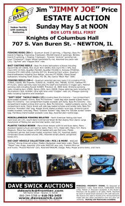 Jim &ldquo;JIMMY JOE&rdquo; Price