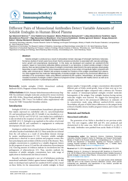 Different Pairs of Monoclonal Antibodies Detect Variable Amounts of