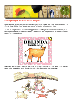 Learning Prompt 3 - Mr McGee and the Biting Flea In this learning