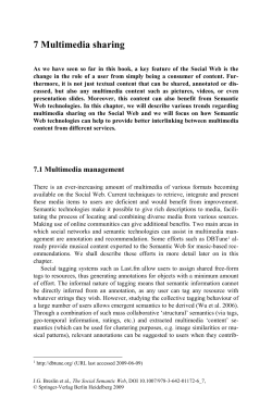 7 Multimedia sharing