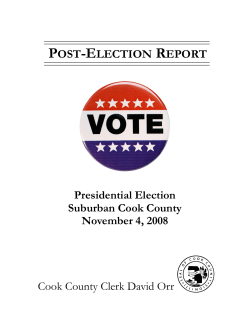 post-election report