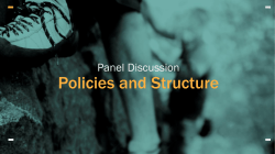 Policies and Structure - Support Raising Solutions