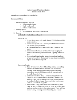 Minutes October 17 2015