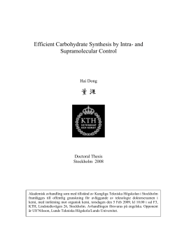 Efficient Carbohydrate Synthesis by Controlled Inversion