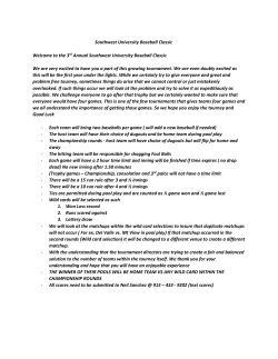 Southwest University Spring Baseball Classic Tournament March 2