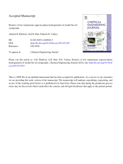 Kinetics of low temperature aqueous-phase