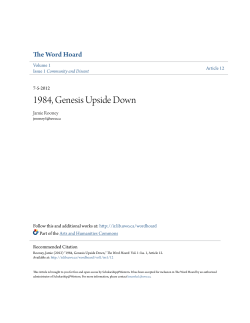 1984, Genesis Upside Down