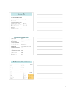 Lecture 24 - UW Atmospheric Sciences