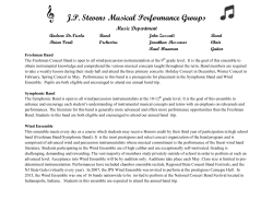 Performance Groups