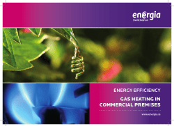Gas Heating Energy Efficiency