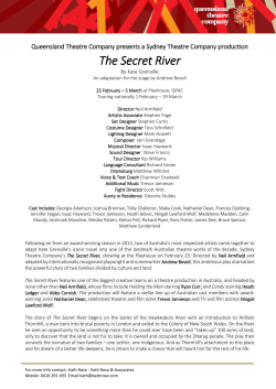 The Secret River - Queensland Theatre