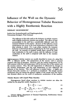 36 Influence of the Wall on the Dynamic Behavior of Homogeneous