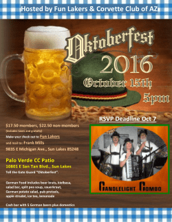 Corvette Club of Arizonas First (as far as we know