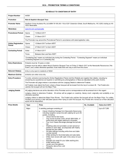 terms and conditions