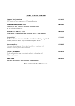 Day Dining - Millennium Hotels and Resorts