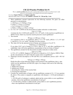 Practice Problem Set #1
