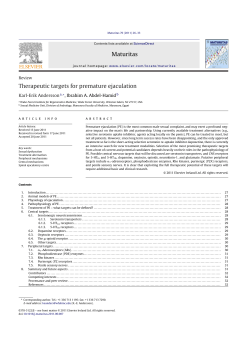 Maturitas - Dr. Charles Rosenblatt