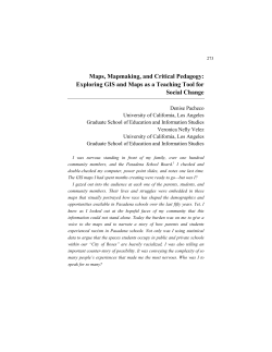 Critical race spatial analysis - Seattle University School of Law