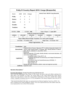 Congo - Systemic Peace
