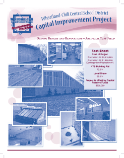 CapitalI mprovementProject - Wheatland