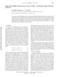 Single-Valued DMBE Potential Energy Surface for HSO