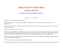 miracles on maple hill