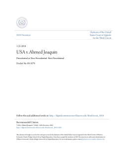 USA v. Ahmed Joaquin - Villanova University School of Law Digital