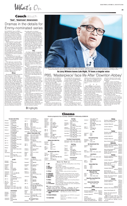 Page 24 What`s 19/8/2016 Cinem